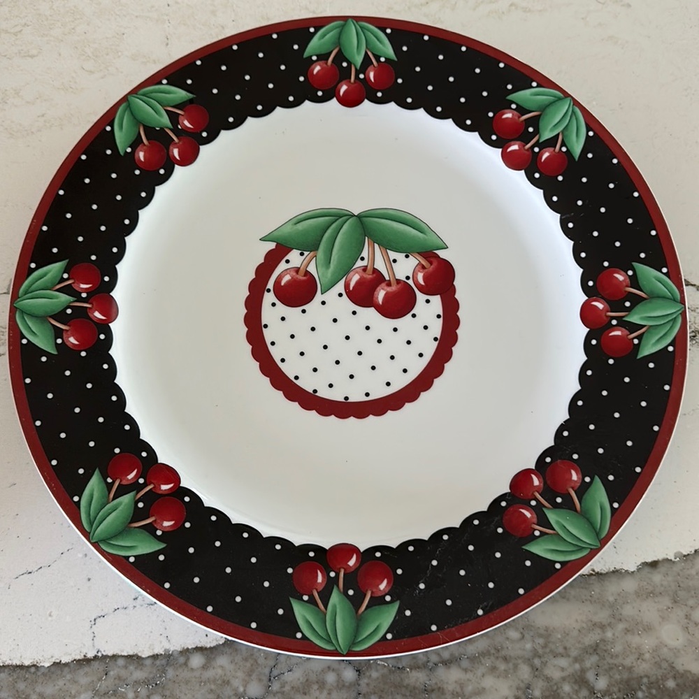 Mary Engelbreit Vintage 14.25" Round Platter